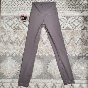 Lululemon Wunder Under 7/8 Leggings - Lunar Rock (Size 2)